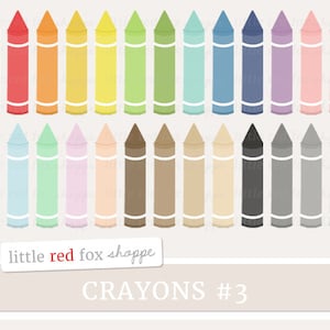 Crayon Clipart, School Supplies Clip Art Pencil Teacher Teaching Classroom Pen Education Cute Digital Graphic Design Small Commercial Use