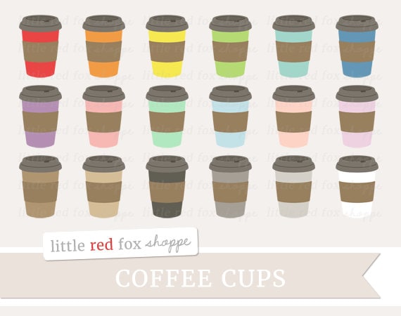 Cute paper coffee cups outlet