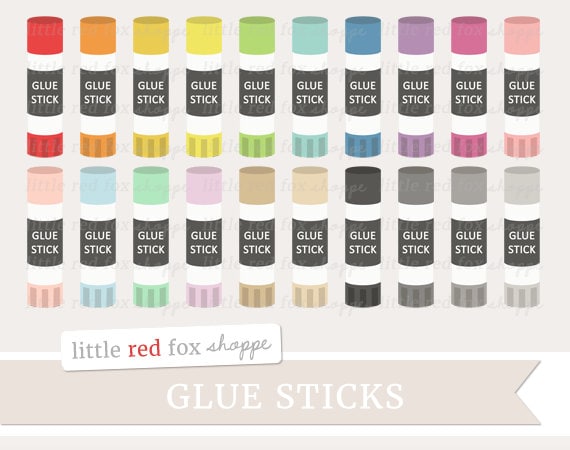 Glue Stick Clipart, Crafting Clip Art Class Classroom School