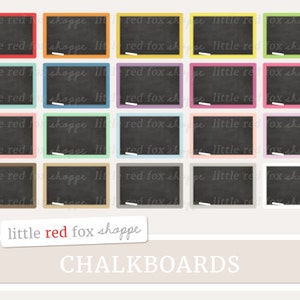 Chalkboard Clipart, Framed Chalkboard Clip Art Teacher Teaching Class School Classroom Cute Digital Graphic Design Small Commercial Use