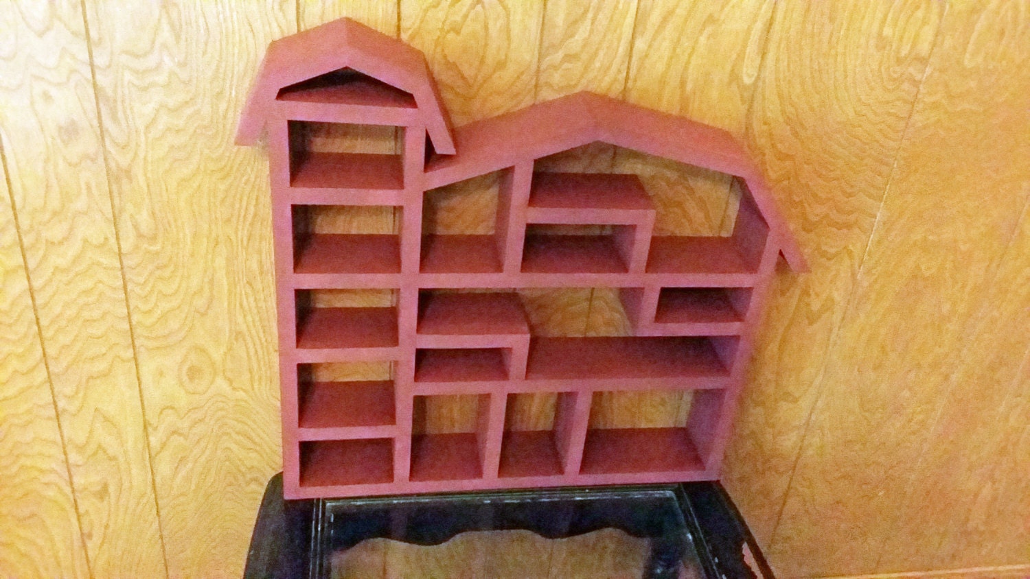 Barn Shadow Box Barn Wall Shelves Cubby Shelf Knick Knack Etsy