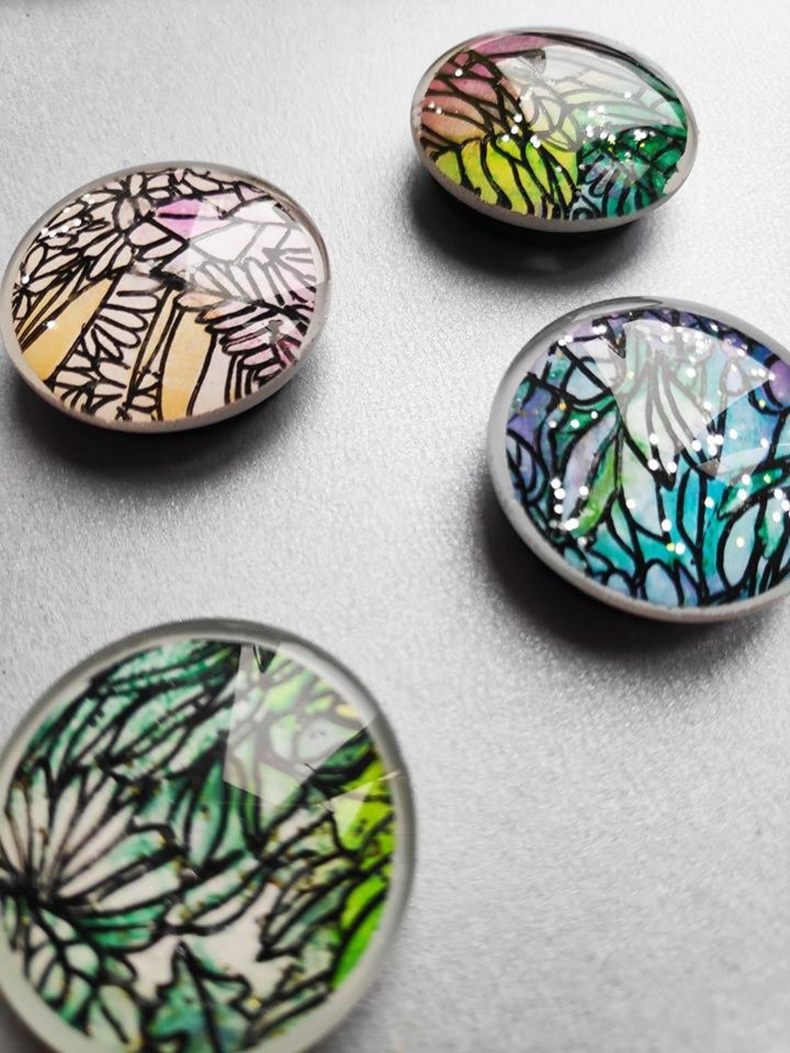 Glass Dome Fridge Office Supplies Etsy