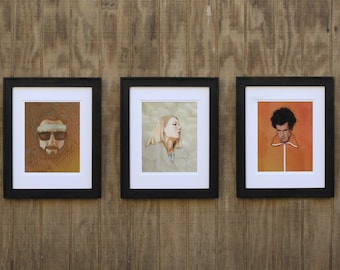 Heirs - Three Art Prints (inspired by The Royal Tenenbaums)