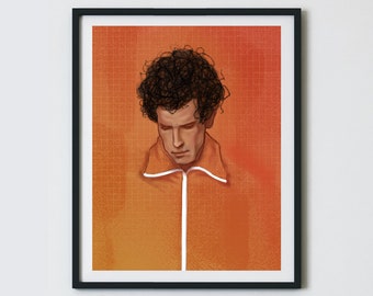 Chas, Art Print (inspired by The Royal Tenenbaums)