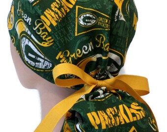 Green Bay Packer Ponytail Hats - Etsy