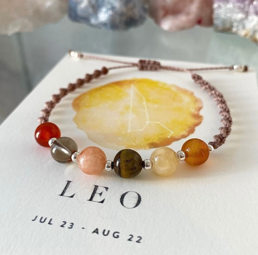 Leo birthstone best sale bracelet
