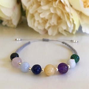 PREGNANCY Protection Crystal Healing Bracelet - Pregnancy & Fertility Gifts - Mum To Be - Gemstone Spiritual Gifts. Healthy Pregnancy Gift.