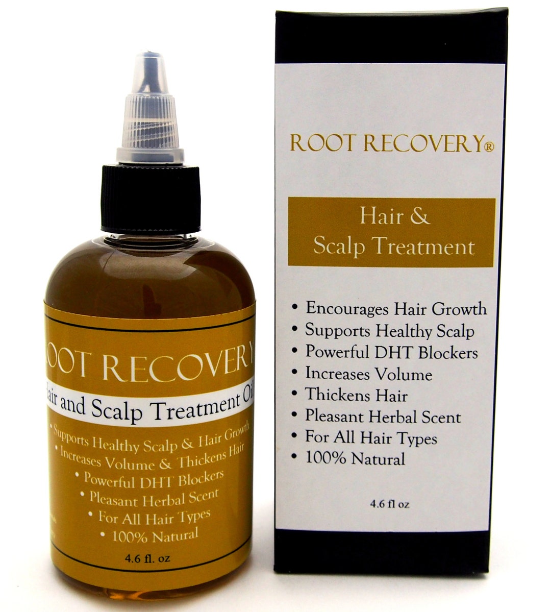 Root Recovery ® Hair Growth Oil Scalp Treatment DHT Blocker Anti Hair