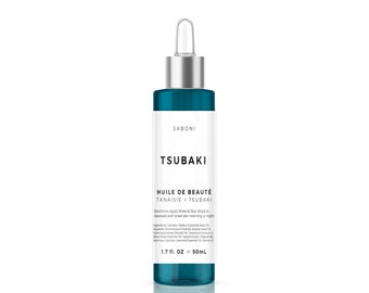 Blue Tansy Facial Serum: Tsubaki, Squalane Oil for Blemish Prone Skin