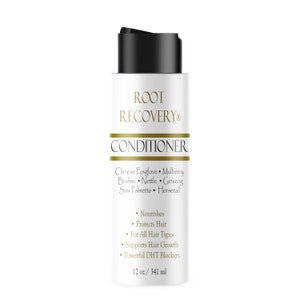 Root Recovery® Ayurvedic Hair Growth Revitalizing Conditioner with DHT Blockers, Anti Hair Loss and Alopecia Formula, Man or Women