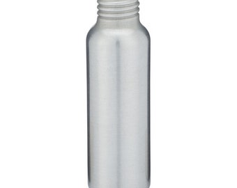 Flacon en aluminium brossé de 2,7 oz (80 ml) avec revêtement en or époxy-phénolique, col 24/410, flacon de cosmétique/lotion 288 flacons - 1 carton