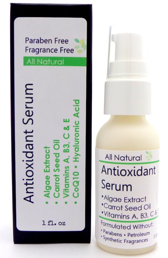 natural antioxidant serum for face