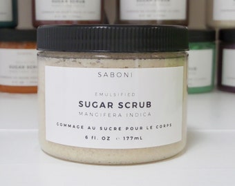 Fragrance Free Sugar Scrub