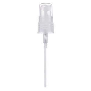 24-410 Natural PP Plastic Fine Mist Sprayers with Clear Overcap