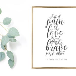 We Can Do Hard Things Glennon Doyle Melton Love Warrior Etsy We Can Do Hard Things Glennon Doyle Melton Love Warrior Etsy