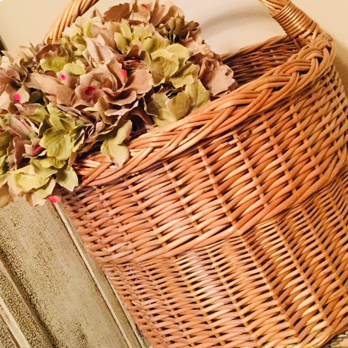 Lovely Large French Basket in Excellent Vintage Condition Etsy