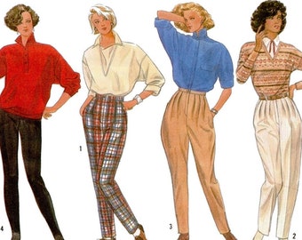 Simplicity 6991 Sewing Pattern for Misses Vintage 80s Pants and Jodhpurs sz 12 Uncut