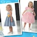 Simplicity 2430 Sewing Pattern for Toddlers Dress with Bodice and Trim Variations 1/2 thru 3 Uncut