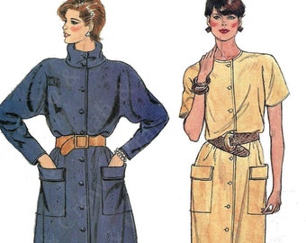 9710 VINTAGE Simplicity SEWING Pattern Misses EASY Dress Loose Fitting OOP SEW