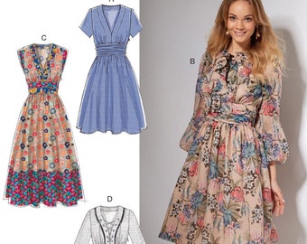 Long Dress Pattern Etsy