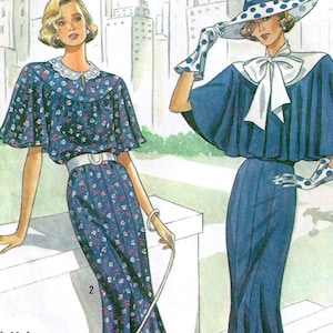 May include: Vintage Simplicity pattern 9300 for a 60th Anniversary dress. The illustration shows two women in blue dresses with matching hats and gloves. The pattern includes sizes HH (6-12). The price is 60¢ U.S. and $2.25 in Canada.