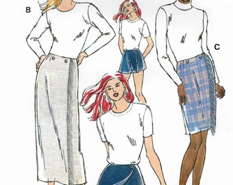 Simplicity 1887 Sewing Pattern Misses Easy to Sew Pants in Two Lengths ...
