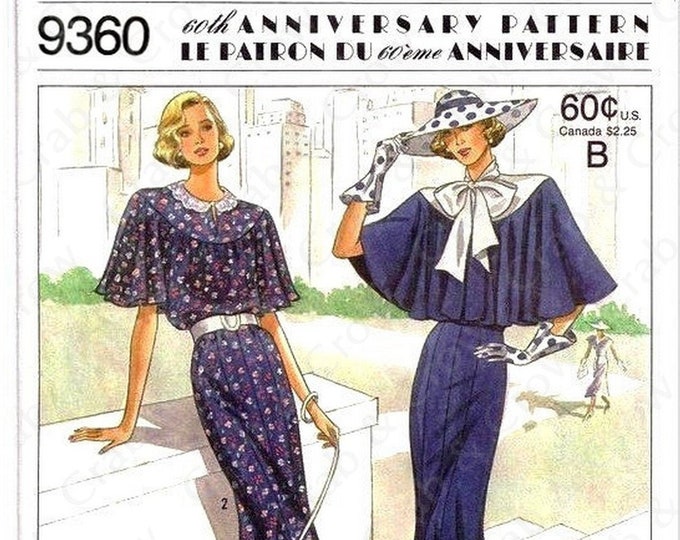 Simplicity 9360 Sewing Pattern 60th Anniversary Late Twenties Style ...