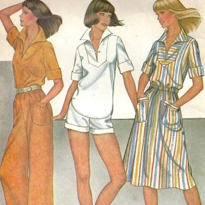 May include: A sewing pattern for a women's top, skirt, pants, or shorts. The pattern is from McCall's and the number is 5505. The price is $1.75.