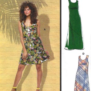 May include: McCall's sewing pattern featuring a woman in a floral print dress. The pattern includes multiple view options. The text "#RileyMcCalls" is visible.