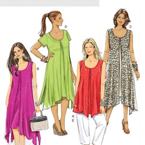 May include: A sewing pattern for four different styles of tunics. The pattern is called Butterick FAST & EASY B5655 and includes sizes 8-10-12-14-16.