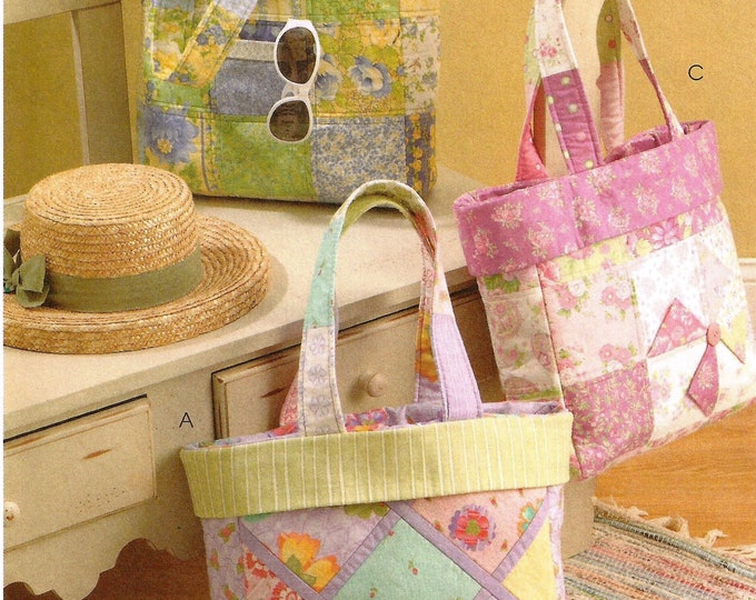 Mccall's Fashion Accessories M5866 Sewing Pattern for Totes by ...
