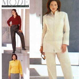 Vogue 7212 Sewing Pattern Womens Plus Size Easy Jacket Skirt and Pants sz 14W-18W Uncut