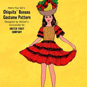 Chiquita Banana Costume - Etsy