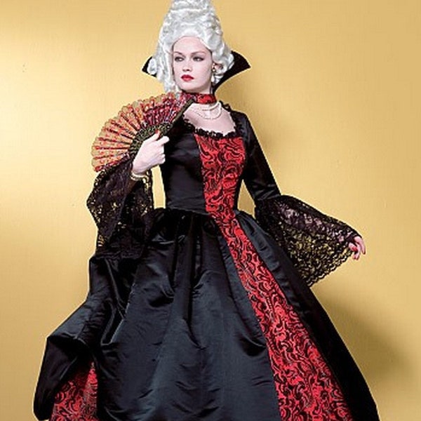 Butterick B4315 Sewing Pattern Misses Marie Antoinette French Queen Gown Historical Costume sz 6-12 or 14-20 Cut