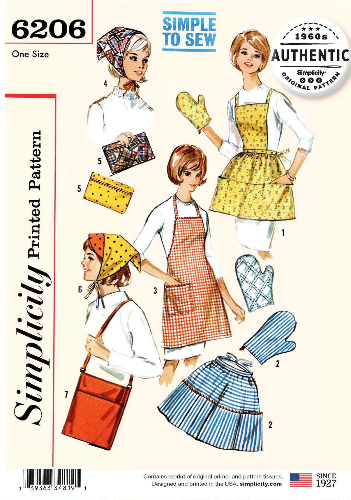 60s Apron - Etsy
