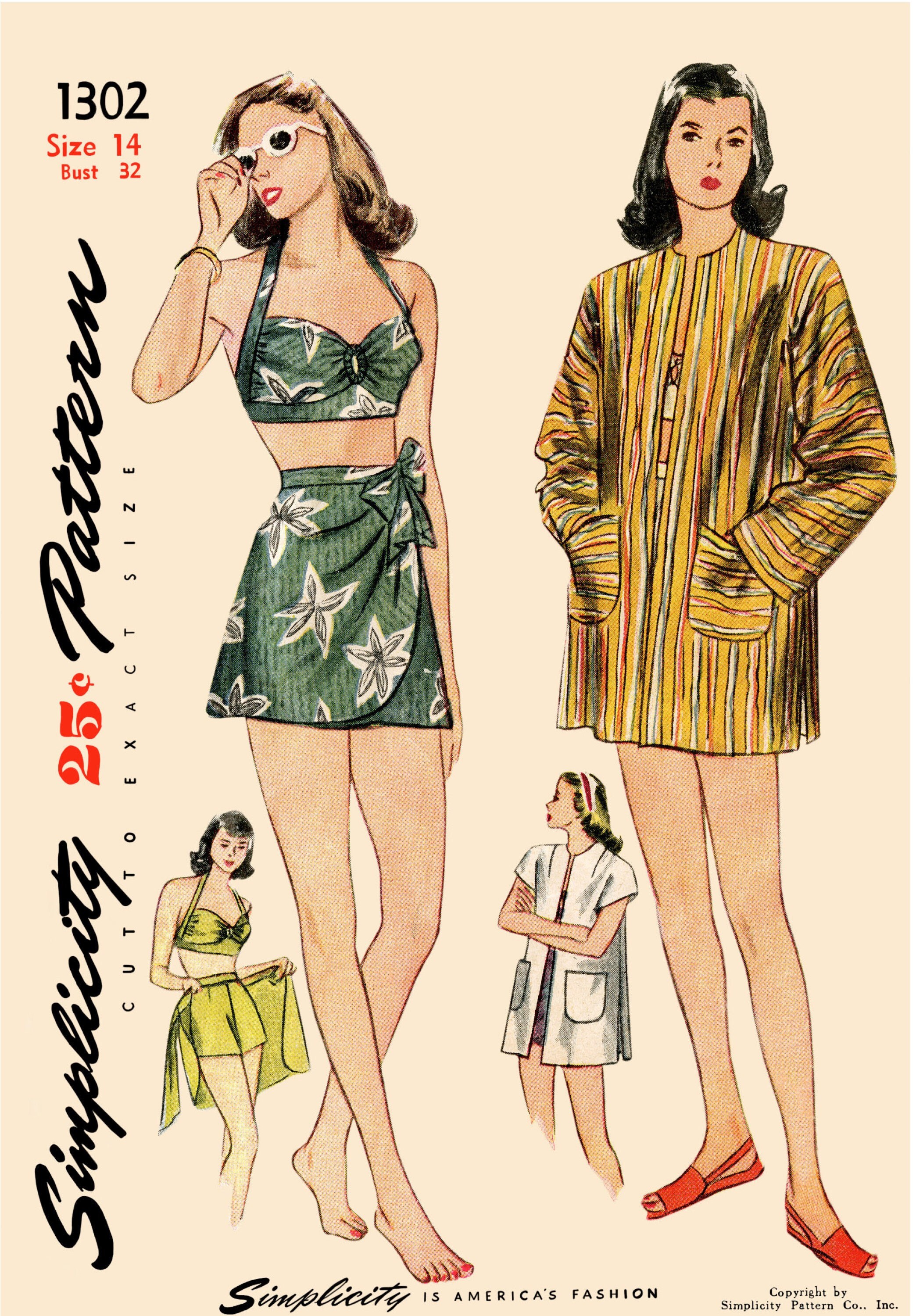 50s Playsuit Pattern 