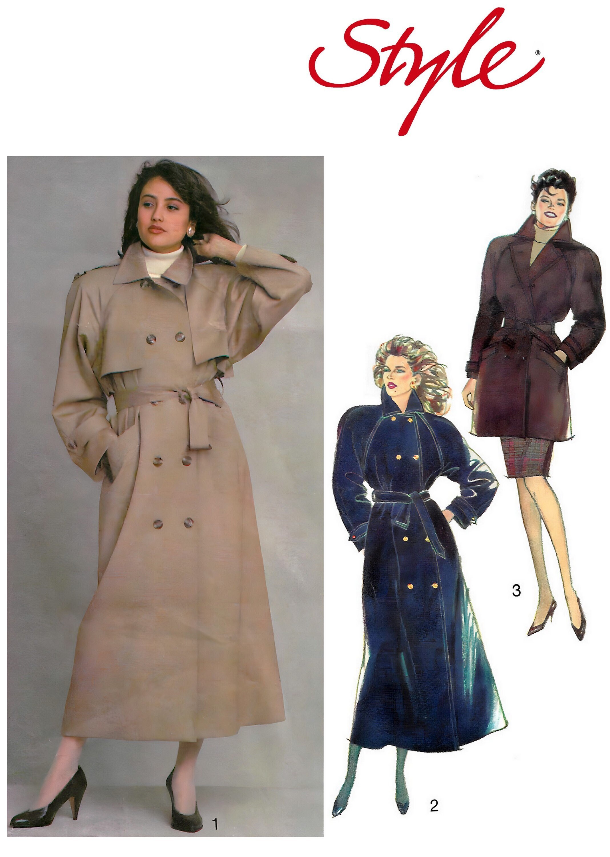 ジャケット・アウター 80s Vintage Classic Super Long Coat. Womens Leather Coat Green S-M-L Long SOFT Lambskin Vintage