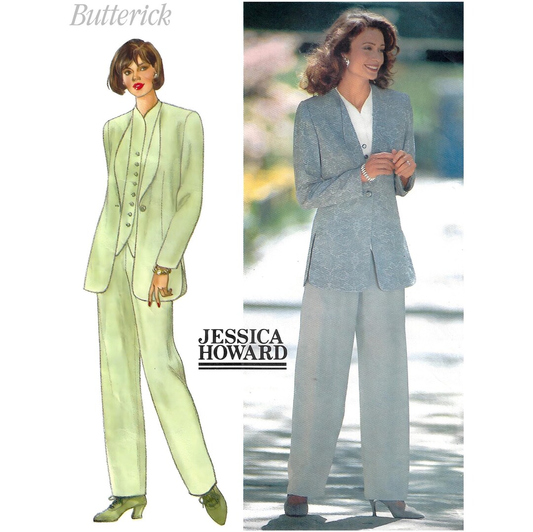 Butterick 4202 Sewing Pattern Misses Loose Fitting Unlined Jacket ...