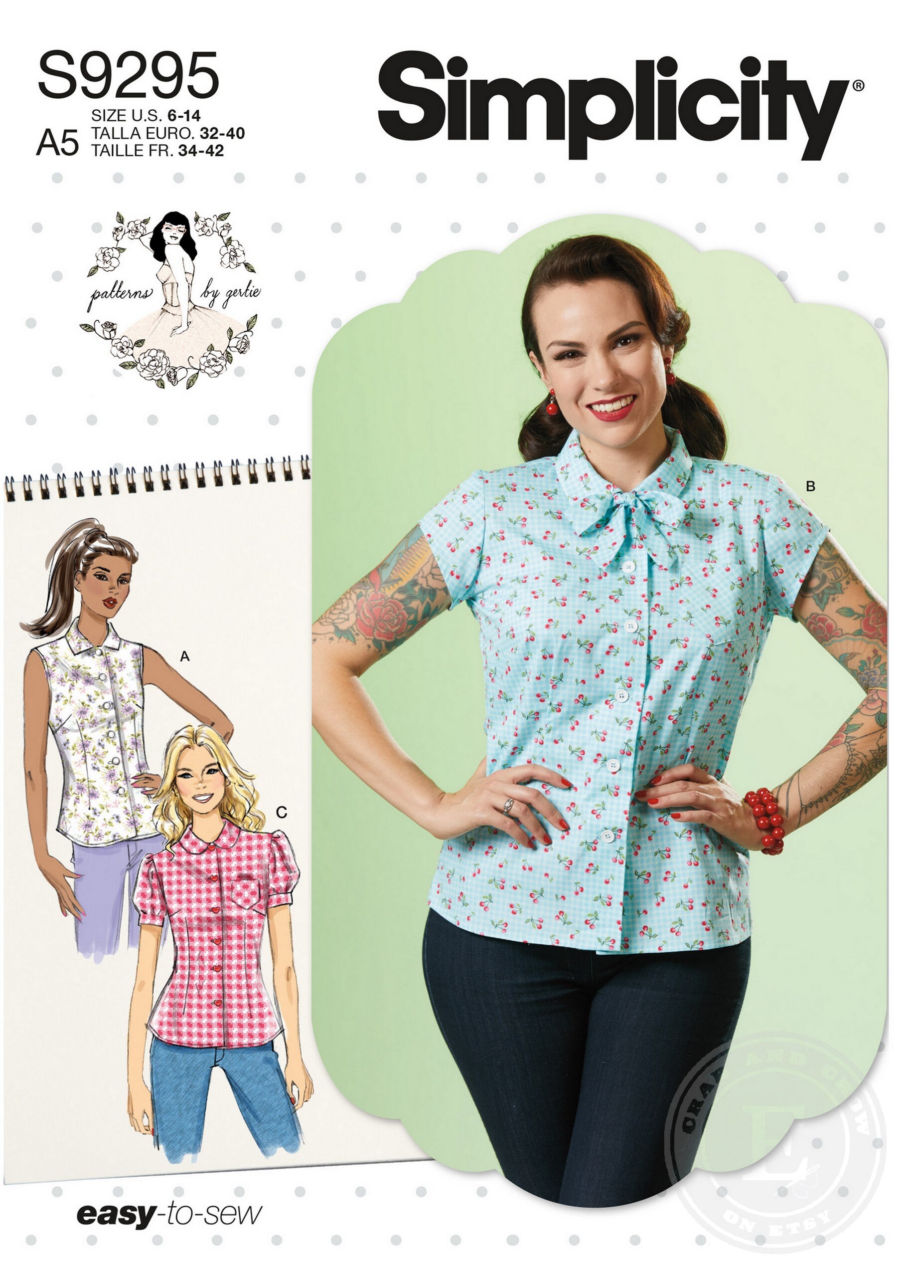 Top With Bust Darts - Etsy