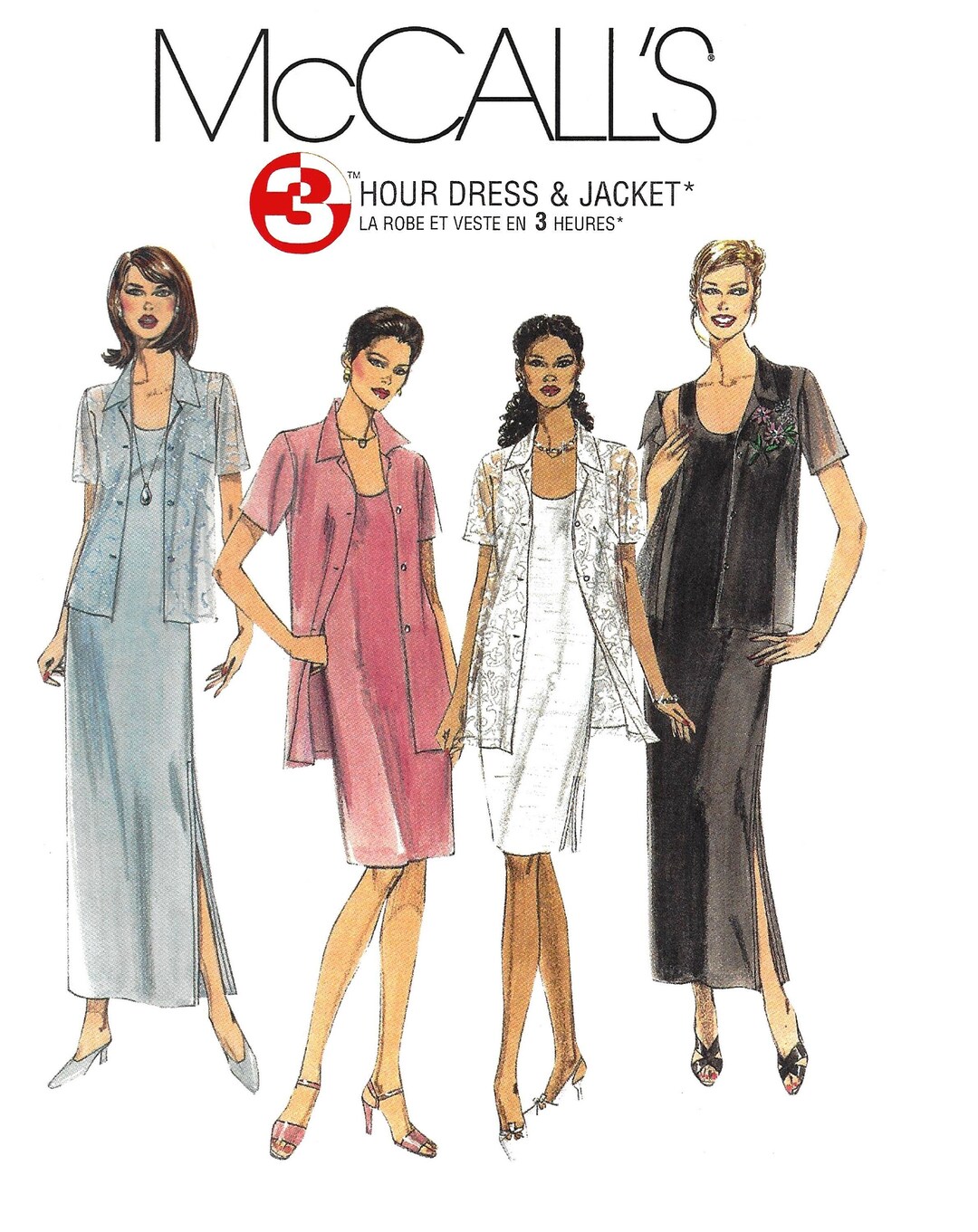 Mccalls 2764 Sewing Pattern Misses Easy Fitting Shirt in Two Lengths ...