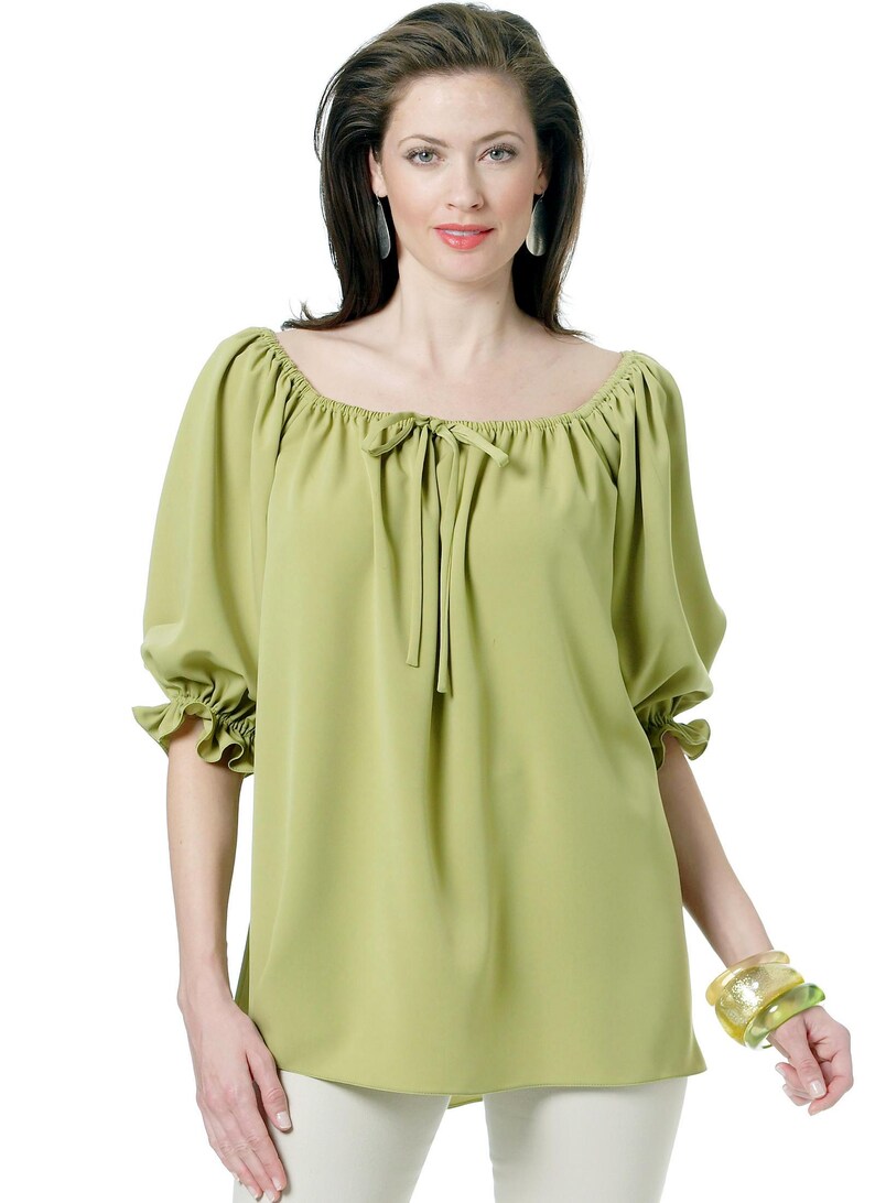 Butterick B5480 Sewing Pattern Misses Loose Fitting Pullover Raglan ...