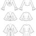 Mccalls M8120 Sewing Pattern Misses Tie Front Flounce Jackets With ...
