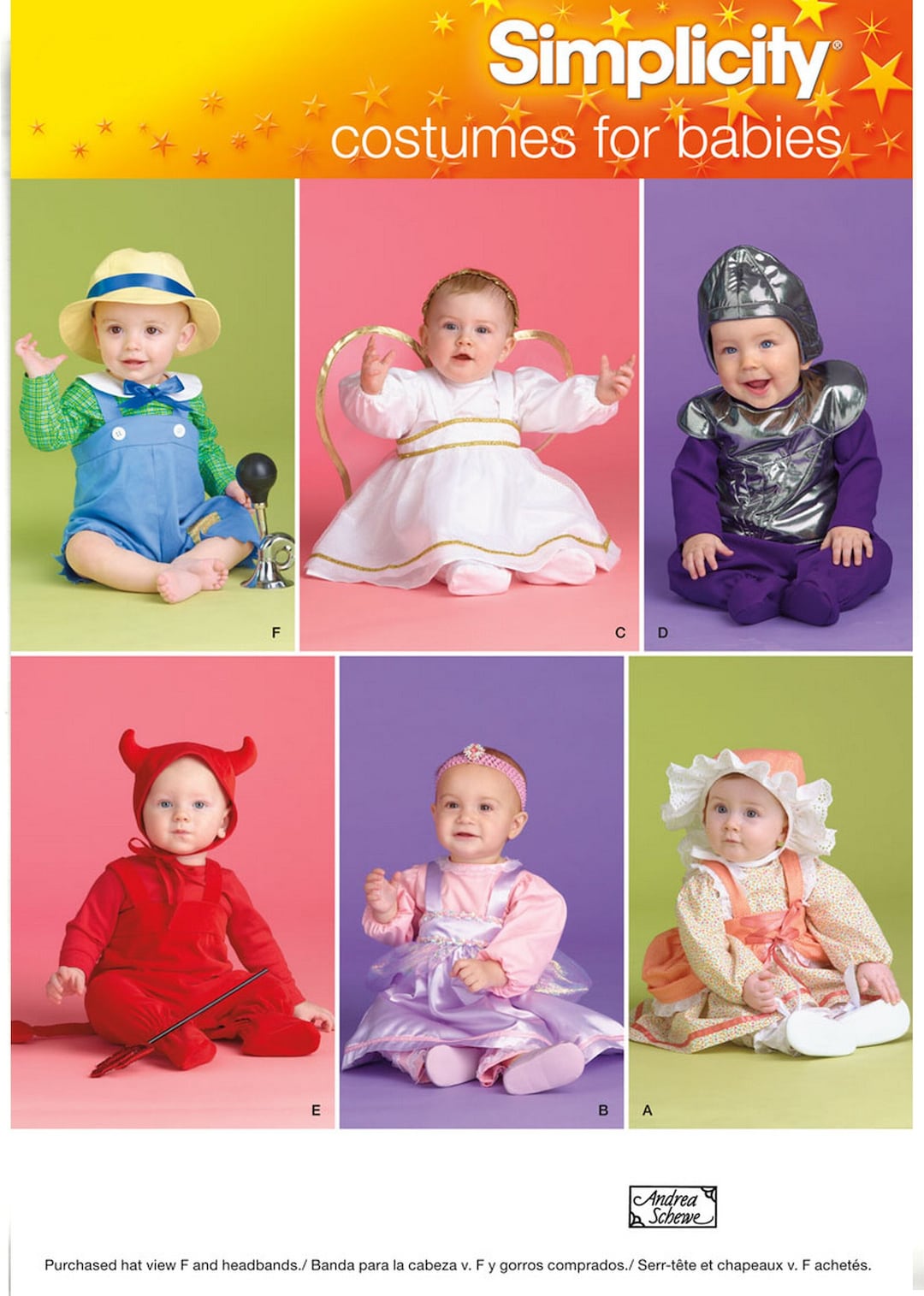 Simplicity 2835 Sewing Pattern Babies Halloween Costumes Etsy