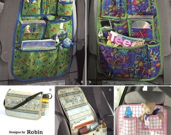 Simplicity 2916 Sewing Pattern for Car Organizers Designs by Robin Greenwood Uncut