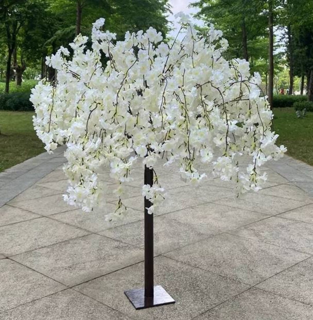 Silk Artificial Flower Cherry Blossoms Tree Wedding Decoration Cherry