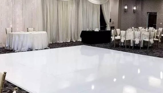 Premium Gloss White Dance Floor Vinyl