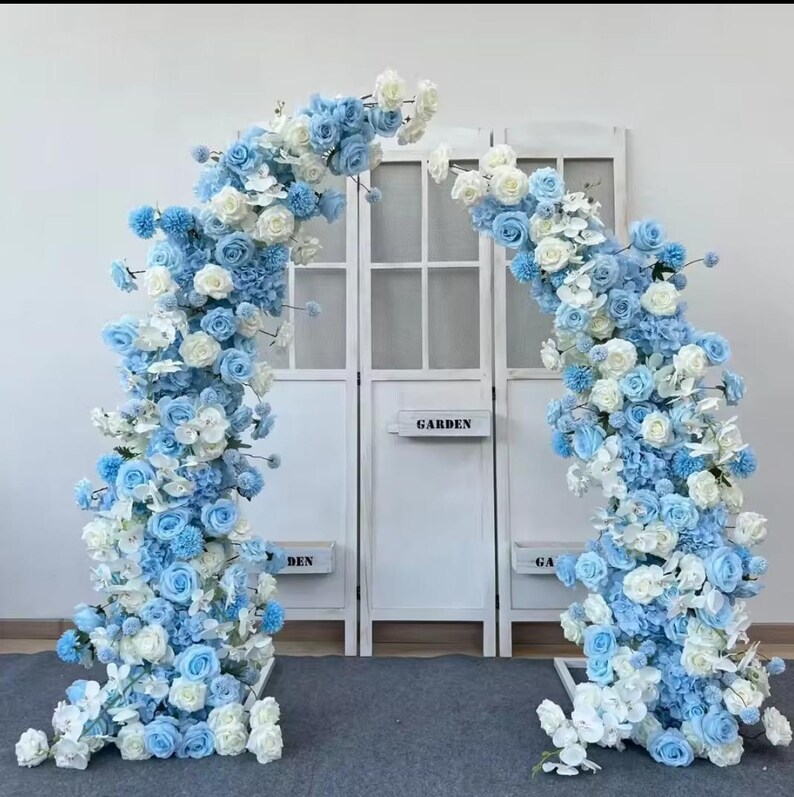 Wedding Arch Flowers: Silk Rose & Hydrangea Arrangement - Etsy