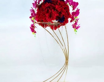 Wedding centerpiece for table Wedding decor Flower stand  Wedding Decoration Floral Stand