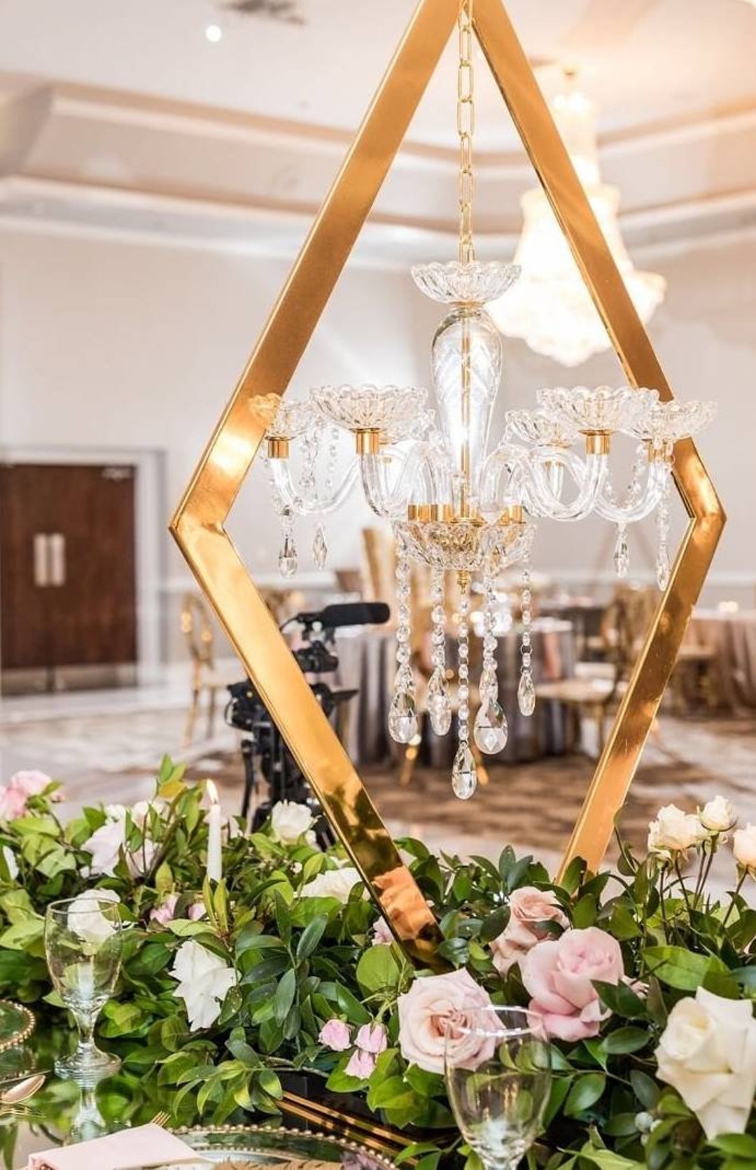 SHISUYAN 12 Pcs Diamants en Verre Cristal Bijoux Décorations de Mariage Centres de Table Faux Diamants Décor
