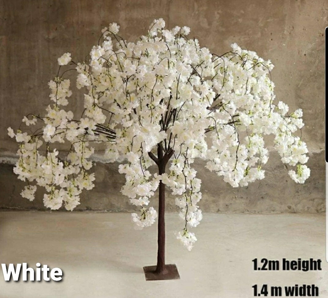 【おまとめ】FlowerBreeze 3& Adorable Tree 1 Faux Flowering Tree with 3 Trunks | 8' Tall | ShopWildThings.com